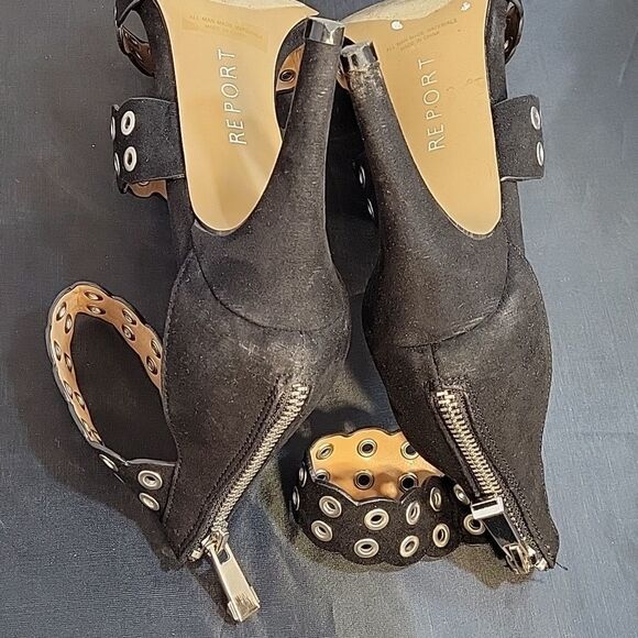 REPORT WOMEN"S APOLLO SANDAL STILETTOS OPEN-TOE HEEL - Picture 12 of 15